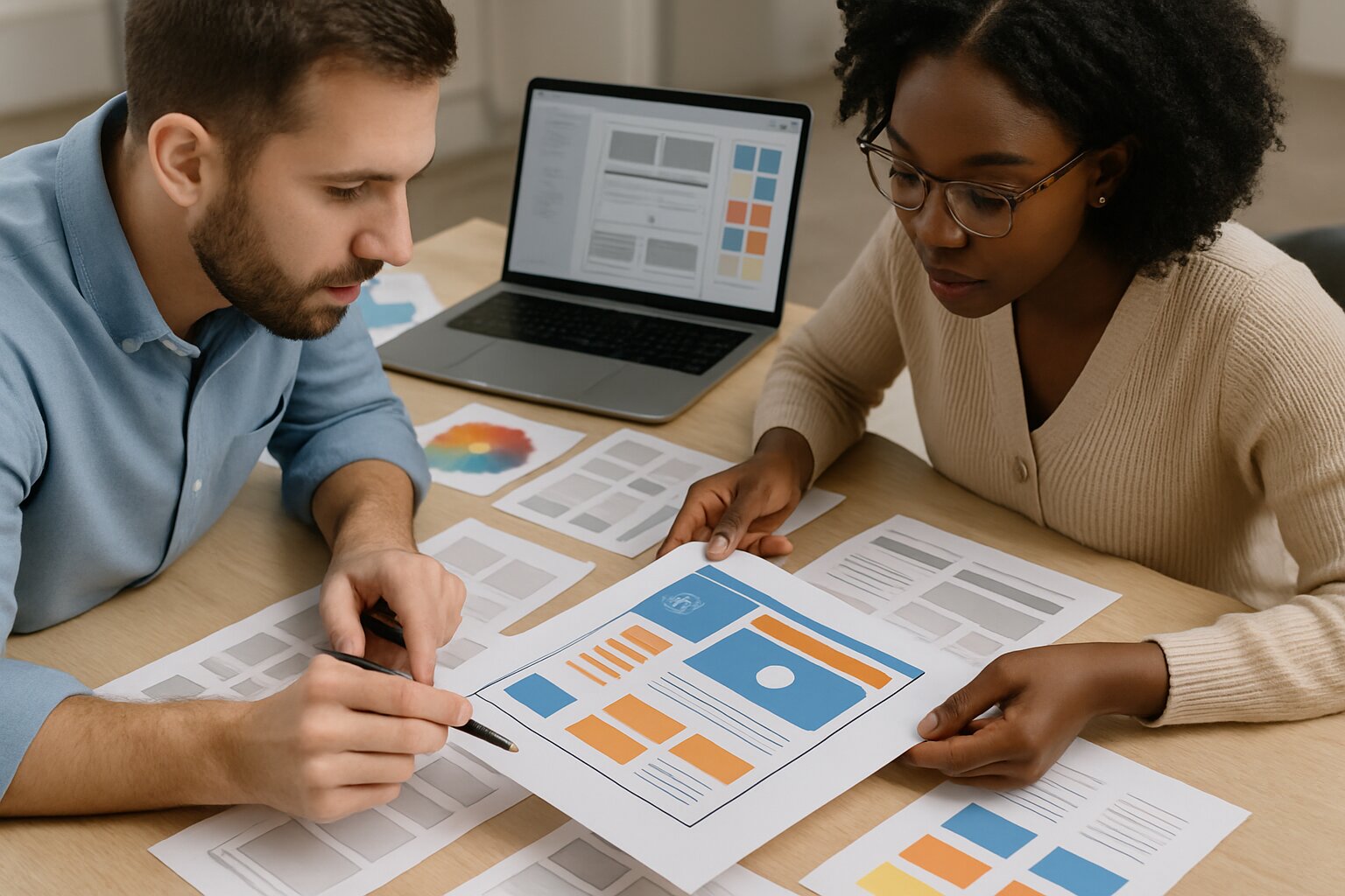 Design process visualization