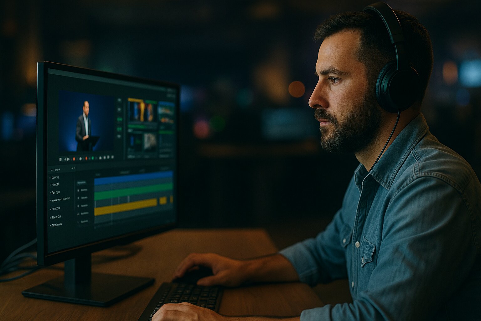 Professional streaming setup
